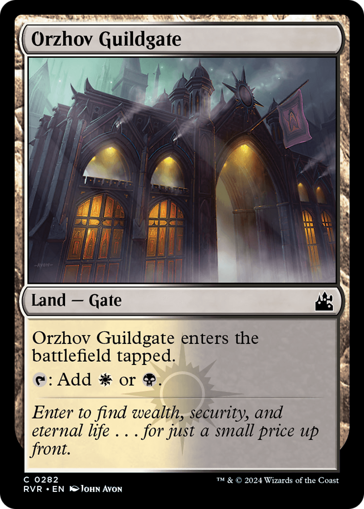 Orzhov Guildgate [Ravnica Remastered] | Game Master's Emporium (The New GME)