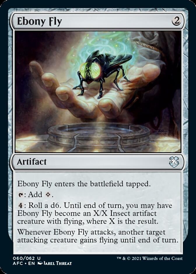 Ebony Fly [Dungeons & Dragons: Adventures in the Forgotten Realms Commander] | Game Master's Emporium (The New GME)