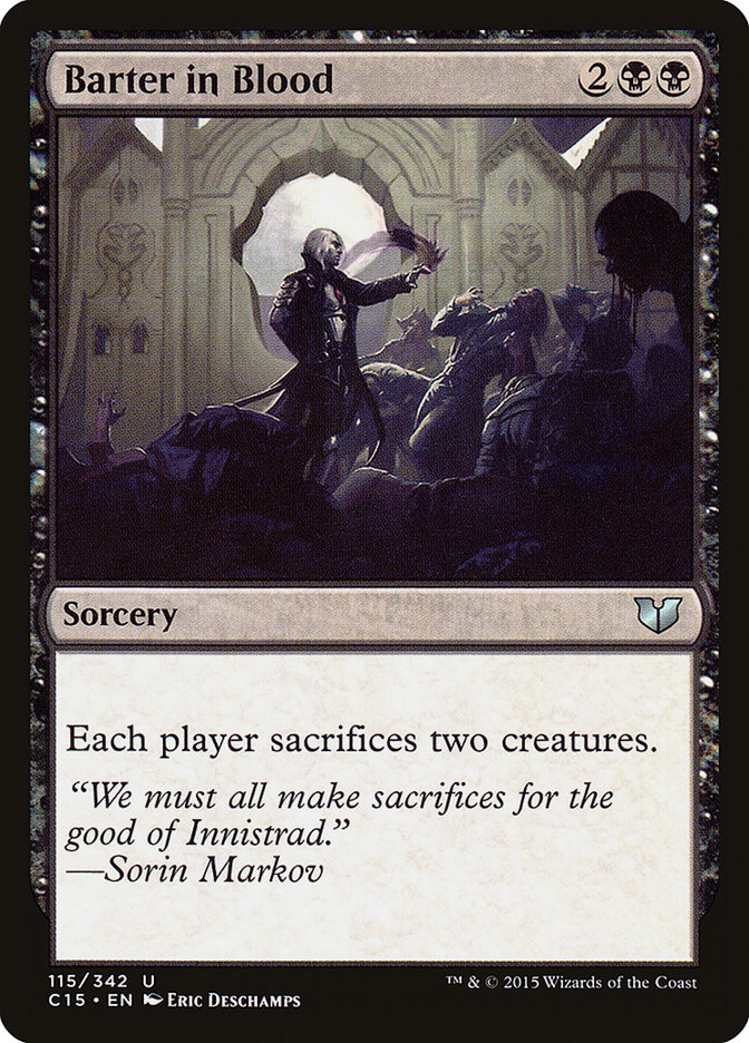 Barter in Blood [Commander 2015] | Game Master's Emporium (The New GME)