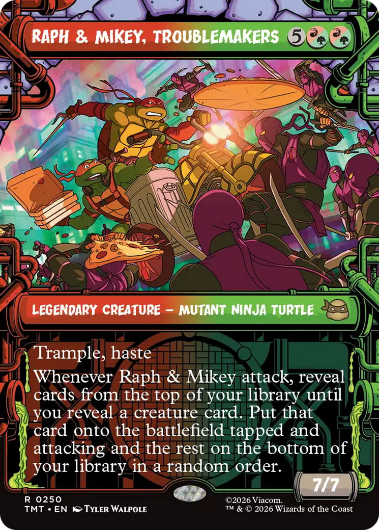 Raph & Mikey, Troublemakers (Showcase) [Teenage Mutant Ninja Turtles] | Game Master's Emporium (The New GME)