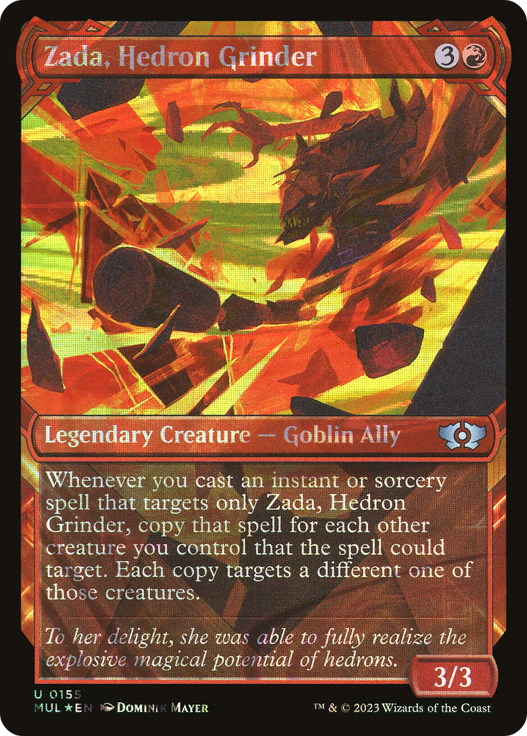 Zada, Hedron Grinder (Halo Foil) [Multiverse Legends] | Game Master's Emporium (The New GME)