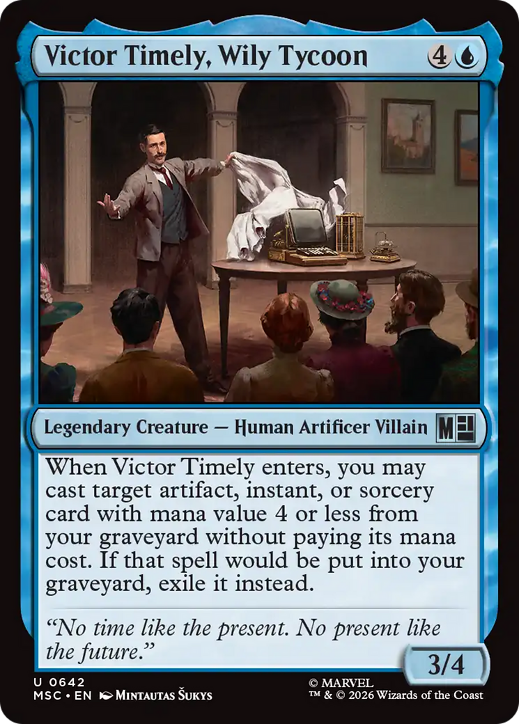 Victor Timely, Wily Tycoon [Marvel Super Heroes Commander] | Game Master's Emporium (The New GME)