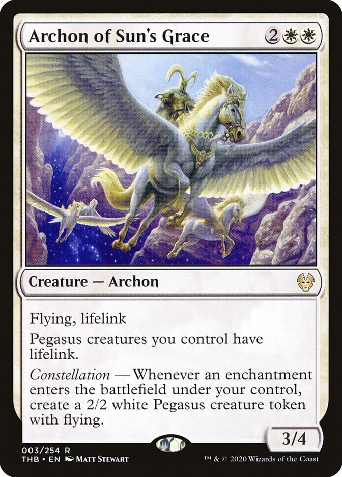 Archon of Sun's Grace [Theros Beyond Death] | Game Master's Emporium (The New GME)