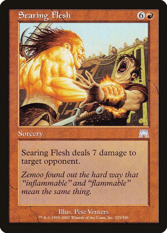 Searing Flesh [Onslaught] | Game Master's Emporium (The New GME)