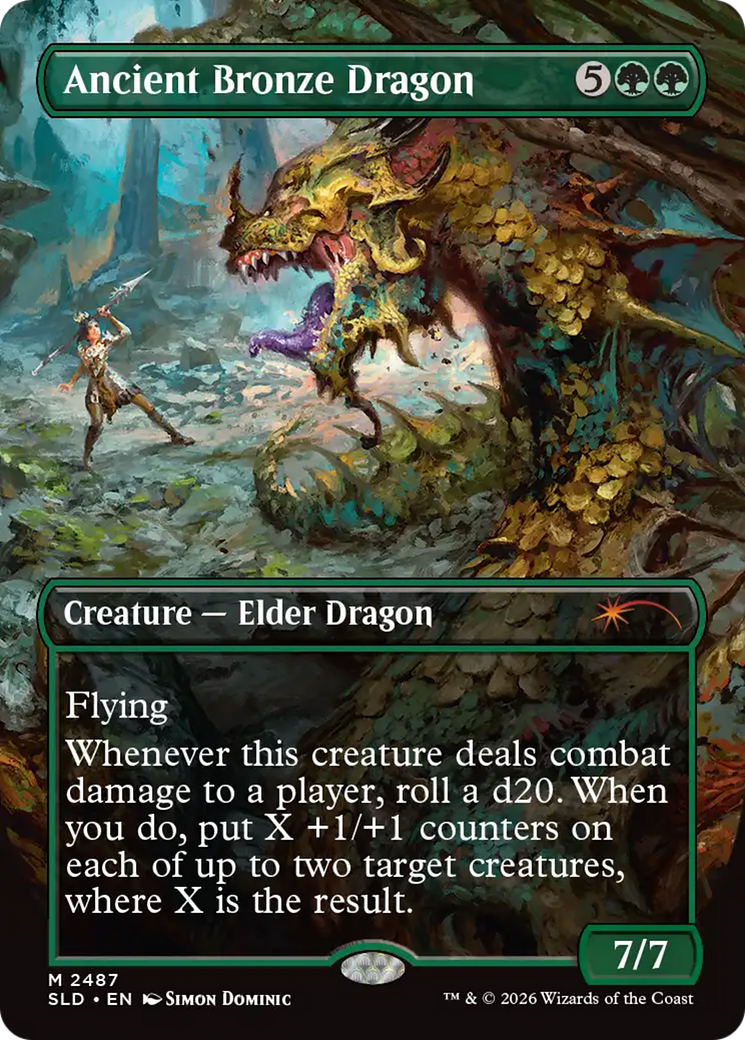 Ancient Bronze Dragon [Secret Lair Drop Series] | Game Master's Emporium (The New GME)