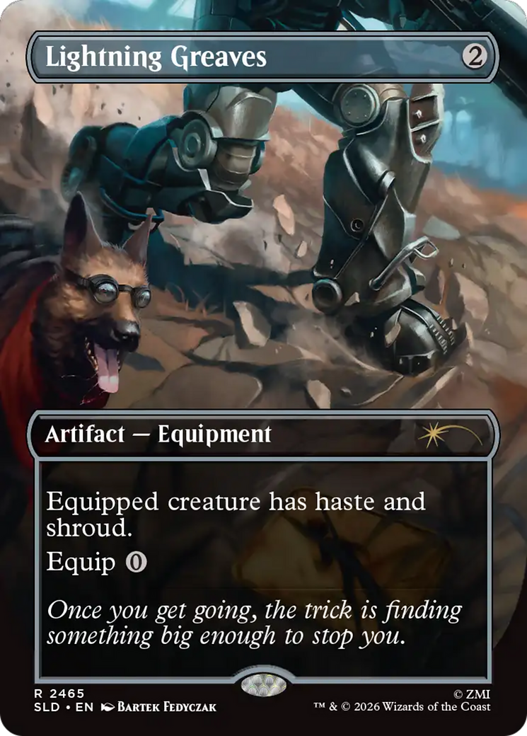 Lightning Greaves (2465) [Secret Lair Drop Series] | Game Master's Emporium (The New GME)