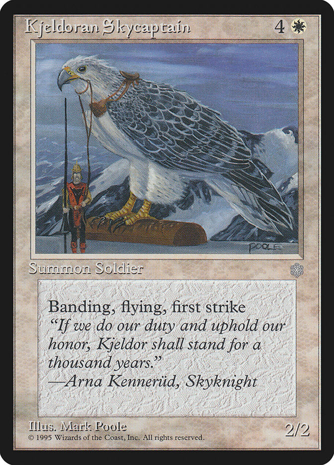 Kjeldoran Skycaptain [Ice Age] | Game Master's Emporium (The New GME)