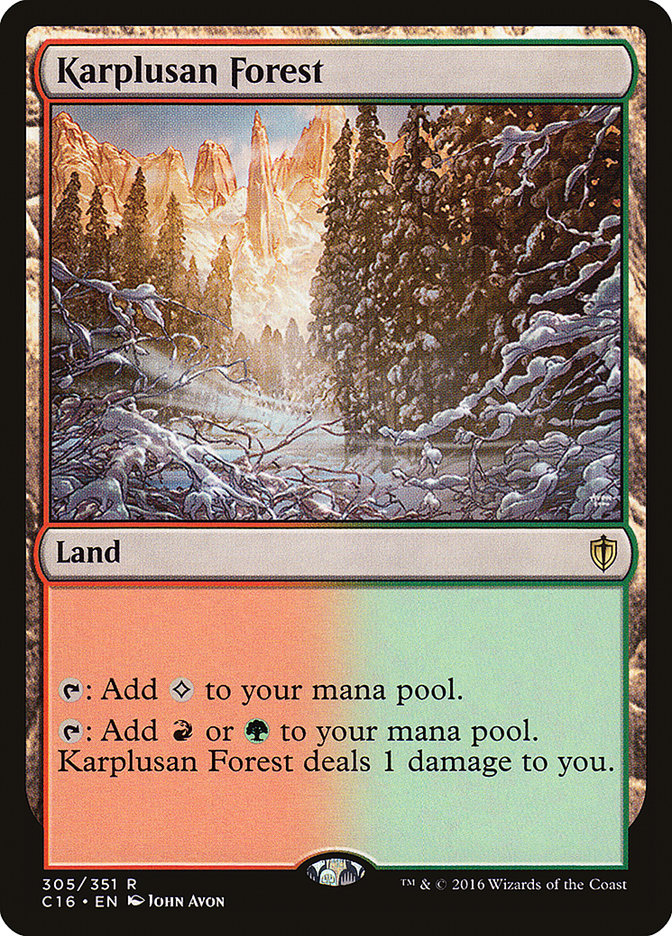 Karplusan Forest [Commander 2016] | Game Master's Emporium (The New GME)
