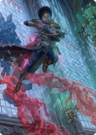 Kaya, Geist Hunter Art Card [Innistrad: Crimson Vow Art Series] | Game Master's Emporium (The New GME)