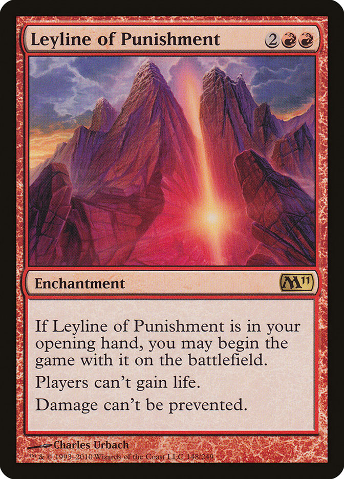 Leyline of Punishment [Magic 2011] | Game Master's Emporium (The New GME)