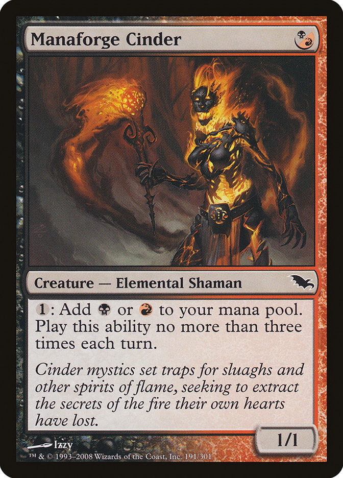 Manaforge Cinder [Shadowmoor] | Game Master's Emporium (The New GME)