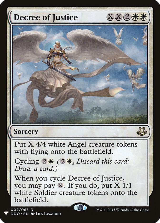 Decree of Justice [Mystery Booster] | Game Master's Emporium (The New GME)