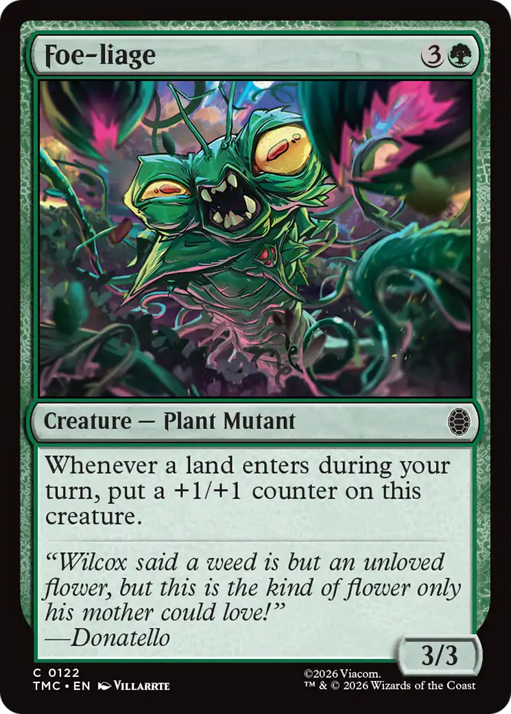 Foe-liage [Teenage Mutant Ninja Turtles Commander] | Game Master's Emporium (The New GME)