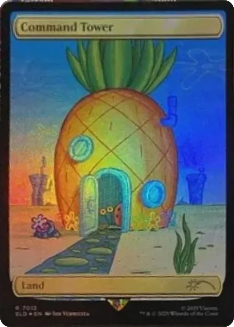 Command Tower (7012) (Rainbow Foil) [Secret Lair Drop Series] | Game Master's Emporium (The New GME)