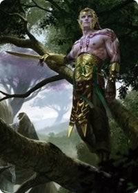 Tyvar Kell Art Card [Kaldheim Art Series] | Game Master's Emporium (The New GME)