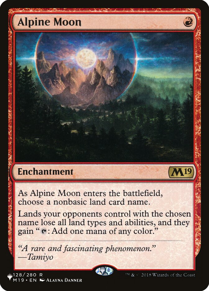 Alpine Moon [The List] | Game Master's Emporium (The New GME)
