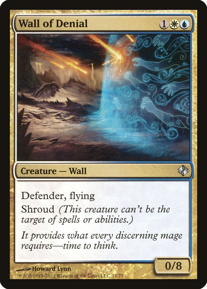 Wall of Denial [Duel Decks: Venser vs. Koth] | Game Master's Emporium (The New GME)