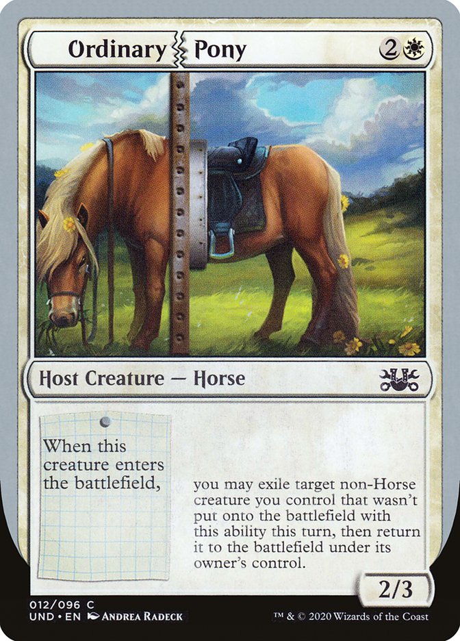 Ordinary Pony [Unsanctioned] | Game Master's Emporium (The New GME)