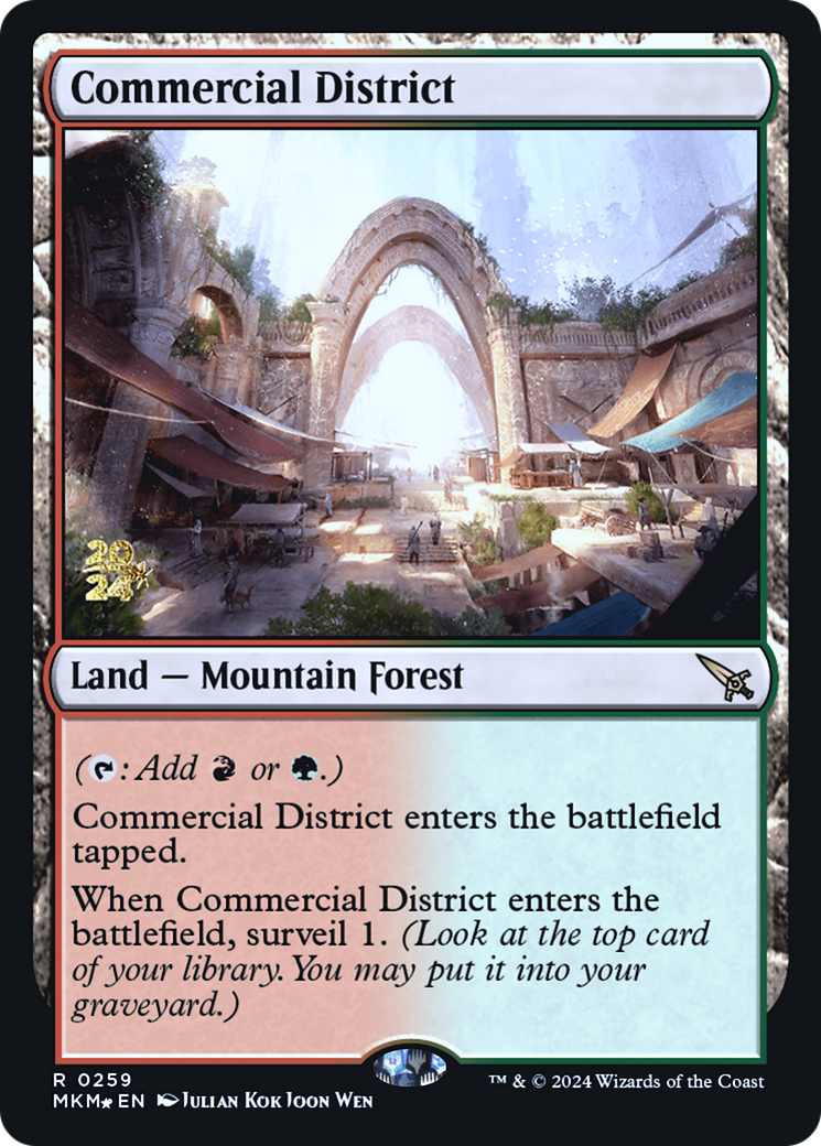 Commercial District [Murders at Karlov Manor Prerelease Promos] | Game Master's Emporium (The New GME)