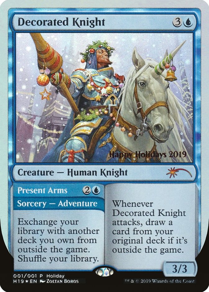 Decorated Knight // Present Arms [Happy Holidays] | Game Master's Emporium (The New GME)