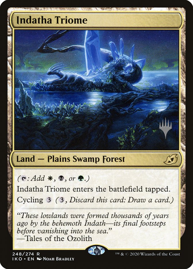 Indatha Triome (Promo Pack) [Ikoria: Lair of Behemoths Promos] | Game Master's Emporium (The New GME)