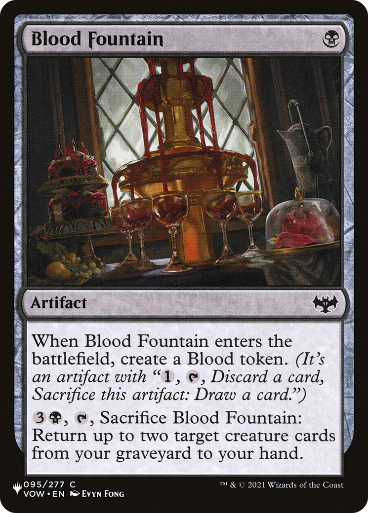 Blood Fountain [The List] | Game Master's Emporium (The New GME)