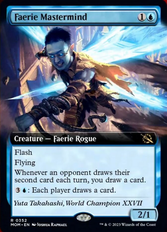 Faerie Mastermind (Extended Art) [March of the Machine] | Game Master's Emporium (The New GME)