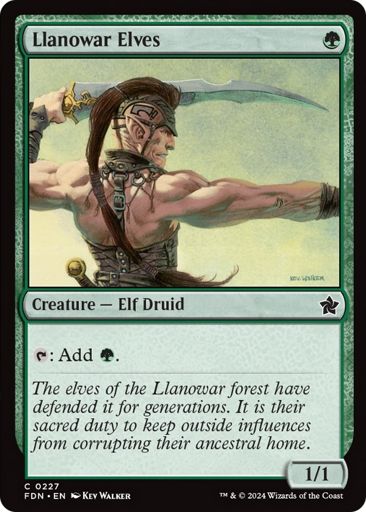 Llanowar Elves [Foundations] | Game Master's Emporium (The New GME)