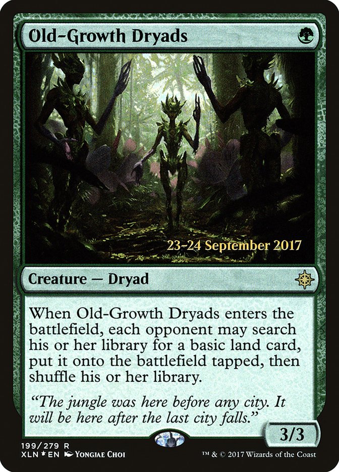 Old-Growth Dryads [Ixalan Prerelease Promos] | Game Master's Emporium (The New GME)