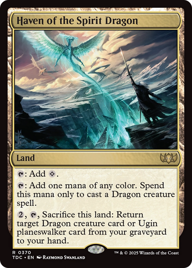 Haven of the Spirit Dragon [Tarkir: Dragonstorm Commander] | Game Master's Emporium (The New GME)