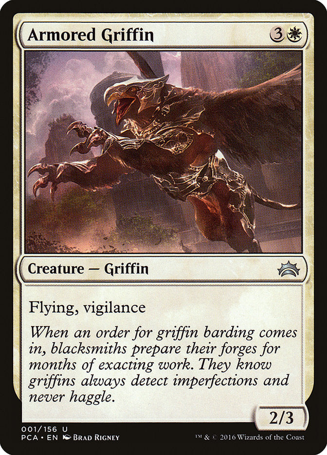 Armored Griffin [Planechase Anthology] | Game Master's Emporium (The New GME)