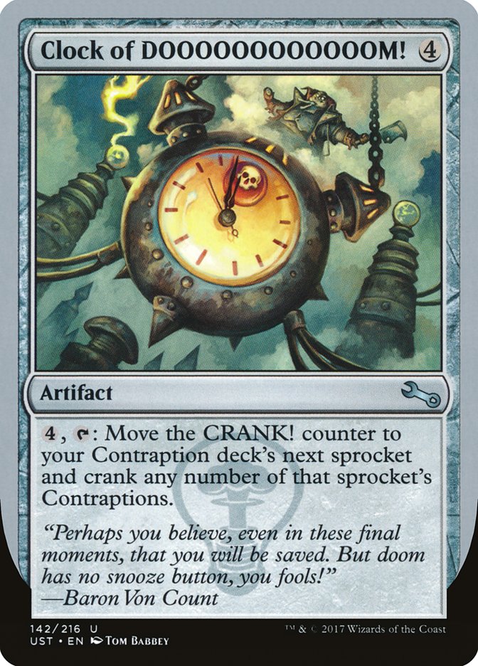 Clock of DOOOOOOOOOOOOM! [Unstable] | Game Master's Emporium (The New GME)