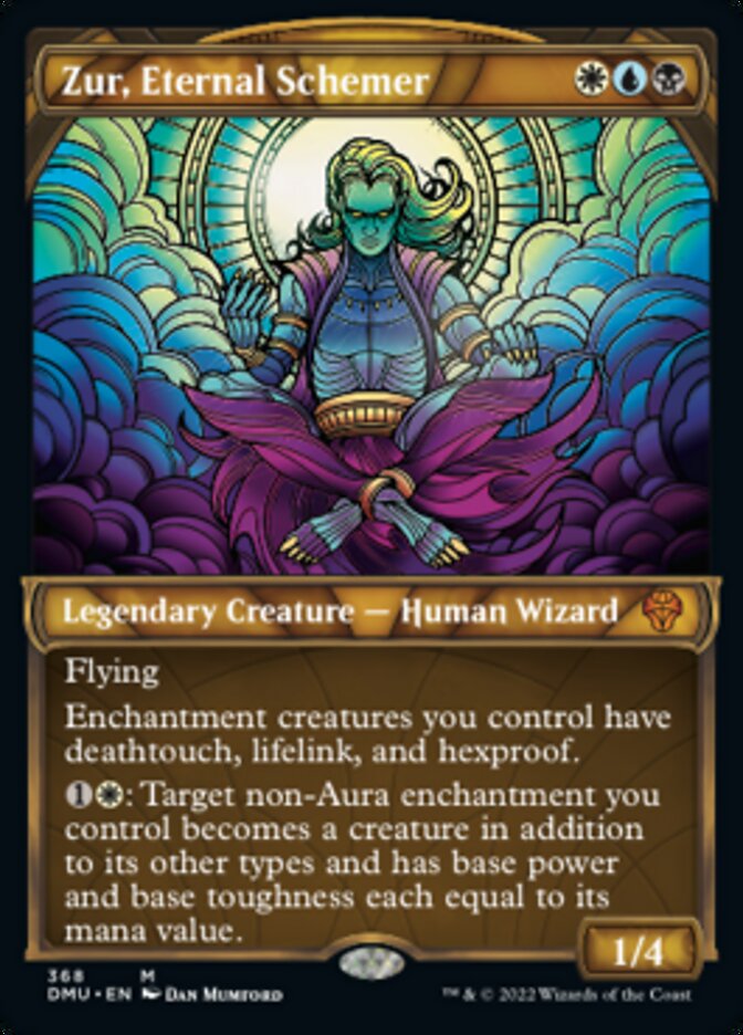 Zur, Eternal Schemer (Showcase Textured) [Dominaria United] | Game Master's Emporium (The New GME)