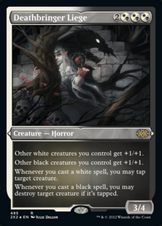 Deathbringer Liege (Foil Etched) [Double Masters 2022] | Game Master's Emporium (The New GME)