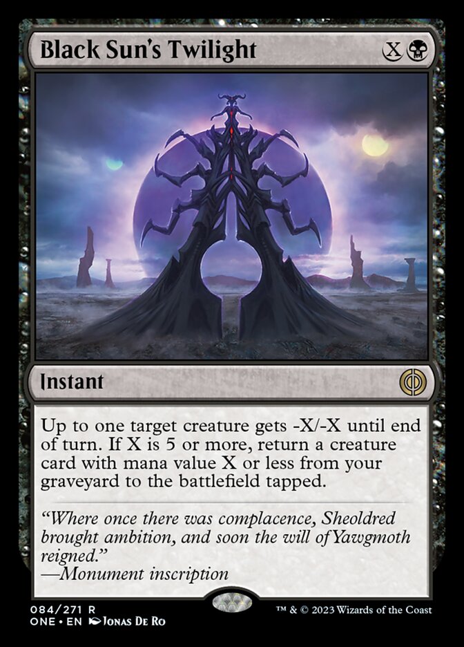 Black Sun's Twilight [Phyrexia: All Will Be One] | Game Master's Emporium (The New GME)