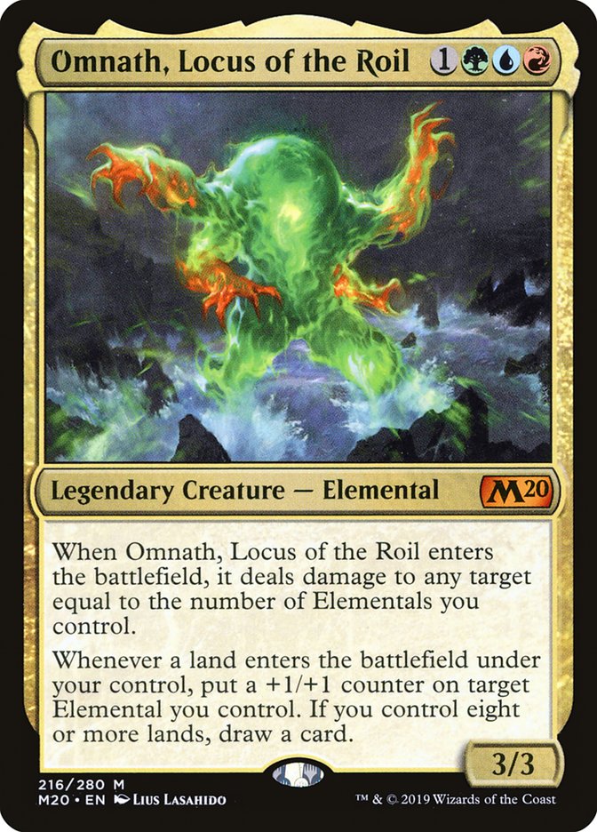 Omnath, Locus of the Roil [Core Set 2020] | Game Master's Emporium (The New GME)