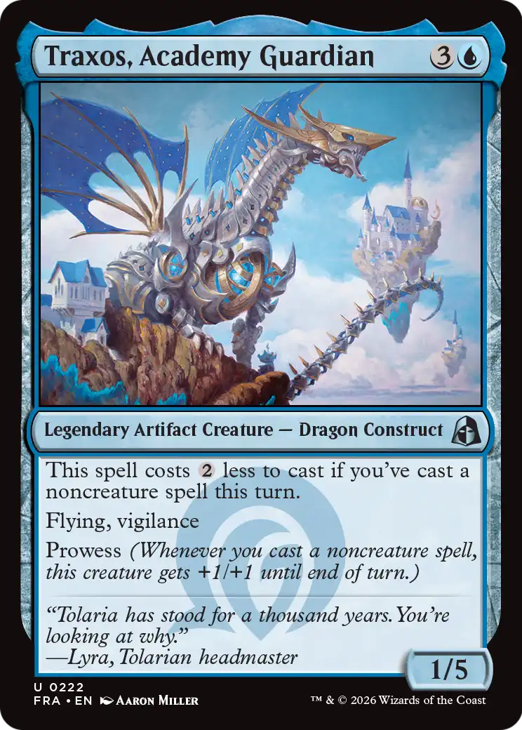 Traxos, Academy Guardian [Reality Fracture] | Game Master's Emporium (The New GME)
