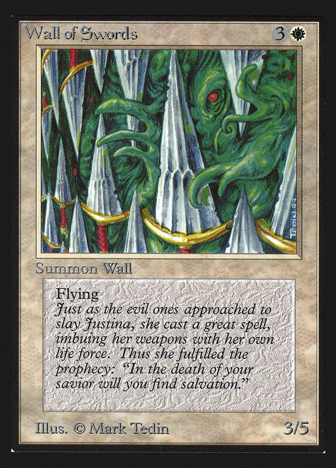 Wall of Swords [International Collectors' Edition] | Game Master's Emporium (The New GME)