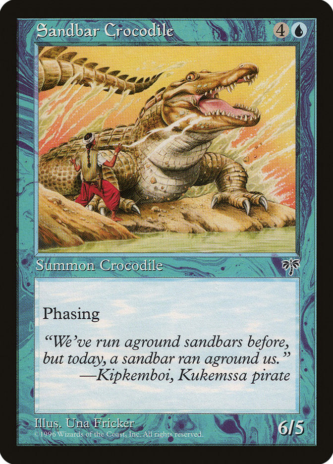 Sandbar Crocodile [Mirage] | Game Master's Emporium (The New GME)