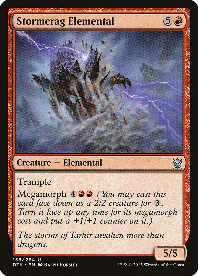 Stormcrag Elemental [Dragons of Tarkir] | Game Master's Emporium (The New GME)