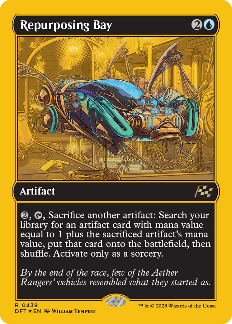 Repurposing Bay (First-Place Foil) [Aetherdrift] | Game Master's Emporium (The New GME)