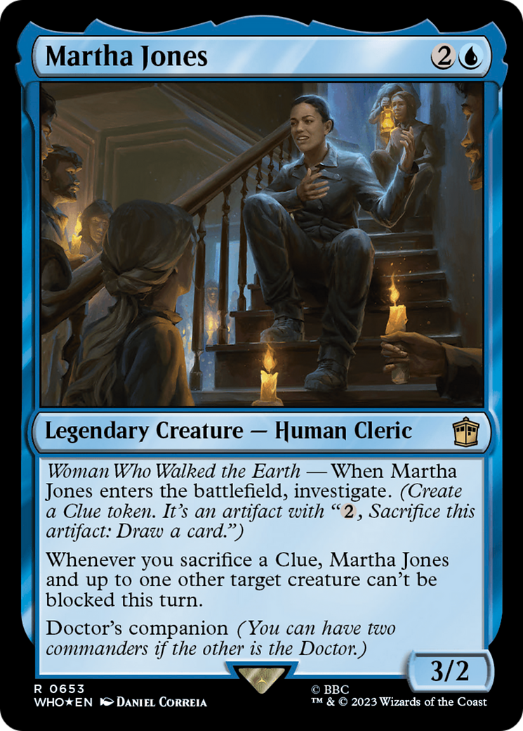 Martha Jones (Surge Foil) [Doctor Who] | Game Master's Emporium (The New GME)