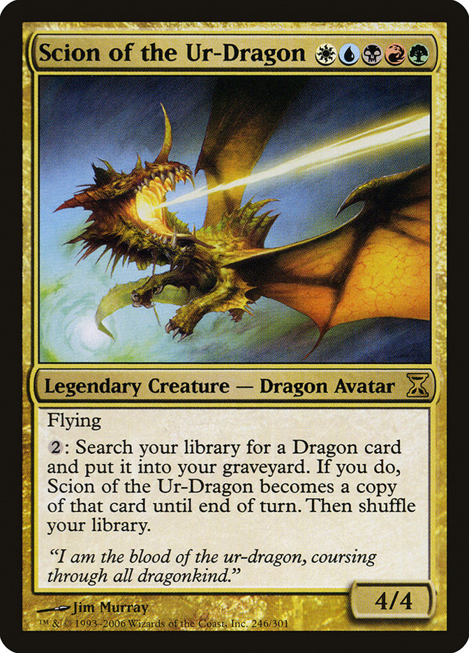 Scion of the Ur-Dragon [Time Spiral] | Game Master's Emporium (The New GME)