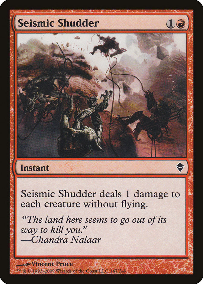 Seismic Shudder [Zendikar] | Game Master's Emporium (The New GME)