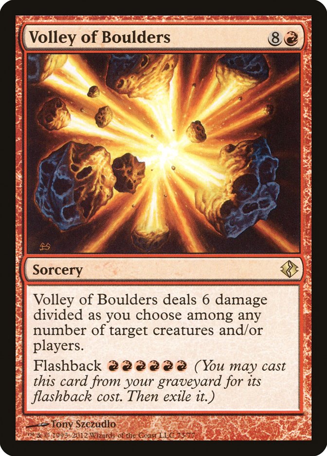 Volley of Boulders [Duel Decks: Venser vs. Koth] | Game Master's Emporium (The New GME)