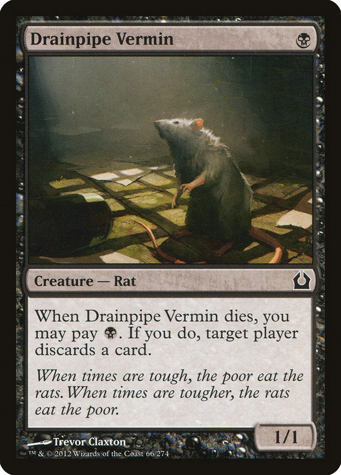 Drainpipe Vermin [Return to Ravnica] | Game Master's Emporium (The New GME)
