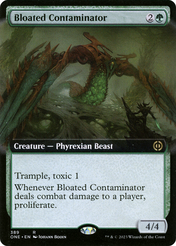 Bloated Contaminator (Extended Art) [Phyrexia: All Will Be One] | Game Master's Emporium (The New GME)