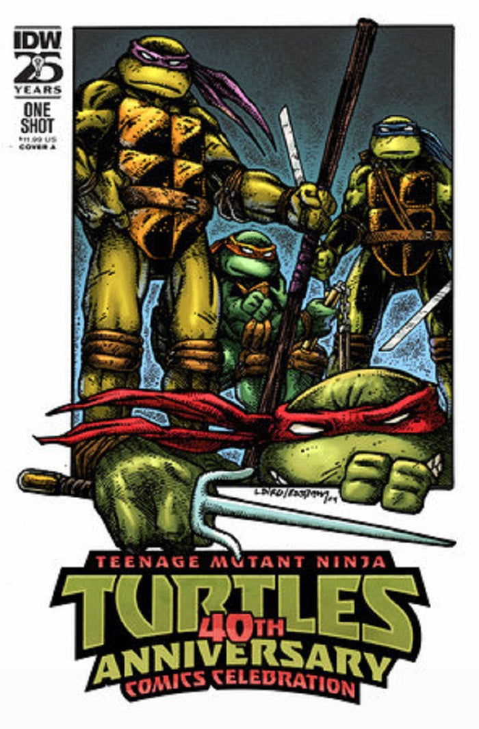 Teenage Mutant Ninja Turtles: 40th Anniversary Comics Celebration Cover A (Laird & Eastman) | Game Master's Emporium (The New GME)