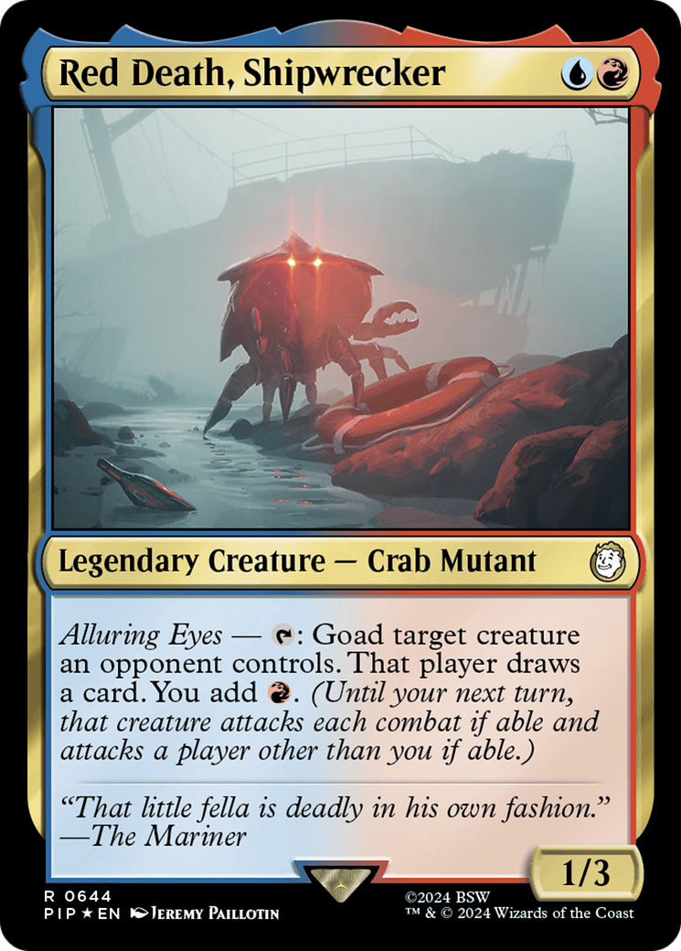 Red Death, Shipwrecker (Surge Foil) [Fallout] | Game Master's Emporium (The New GME)