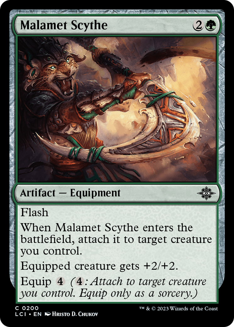 Malamet Scythe [The Lost Caverns of Ixalan] | Game Master's Emporium (The New GME)